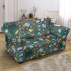 Teacher Pattern Print Loveseat Cover-grizzshop