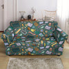 Teacher Pattern Print Loveseat Cover-grizzshop