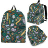 Teacher Pattern Print Premium Backpack-grizzshop