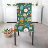 Teacher Print Pattern Chair Cover-grizzshop