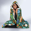 Teacher Print Pattern Hooded Blanket-grizzshop