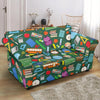 Teacher Print Pattern Loveseat Cover-grizzshop