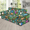 Teacher Print Pattern Sofa Covers-grizzshop