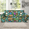 Teacher Print Pattern Sofa Covers-grizzshop