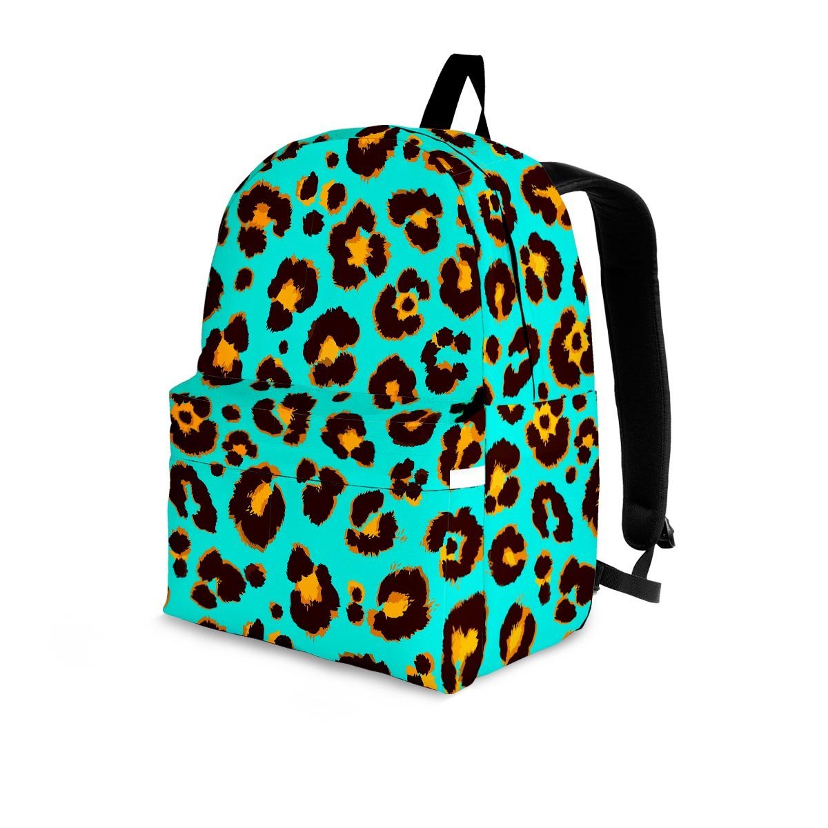 Teal Cheetah Backpack-grizzshop