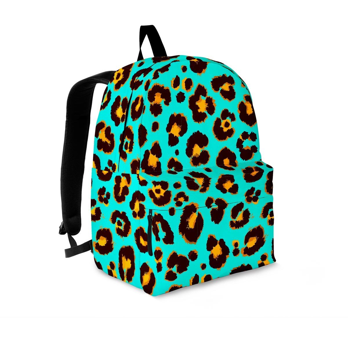 Teal Cheetah Backpack-grizzshop