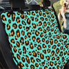 Teal Cheetah Pet Car Seat Cover-grizzshop