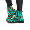 Teal Cheetah Women's Boots-grizzshop