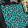 Teal Leopard Pet Car Seat Cover-grizzshop