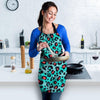 Teal Leopard Women's Apron-grizzshop