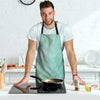 Teal Marble Men's Apron-grizzshop