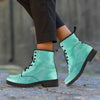 Teal Marble Men's Boots-grizzshop