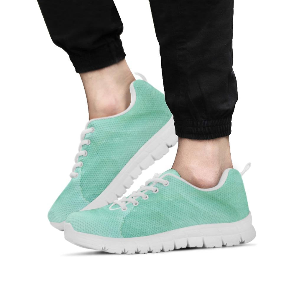 Teal Marble Men's Sneakers-grizzshop