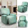 Teal Marble Recliner Cover-grizzshop