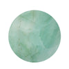 Teal Marble Round Rug-grizzshop