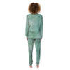 Teal Marble Women's Pajamas-grizzshop