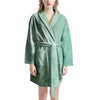 Teal Marble Women's Robe-grizzshop