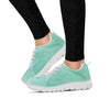 Teal Marble Women's Sneakers-grizzshop