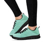 Teal Marble Women's Sneakers-grizzshop