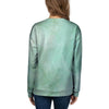 Teal Marble Women's Sweatshirt-grizzshop