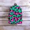 Teal Pink Leopard Backpack-grizzshop