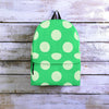 Teal Polka Dot Backpack-grizzshop