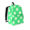 Teal Polka Dot Backpack-grizzshop