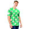 Teal Polka Dot Men T Shirt-grizzshop