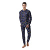 Teddy Bear Cartoon Print Pattern Men's Pajamas-grizzshop