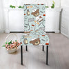 Teddy Bear Nurse Pattern Print Chair Cover-grizzshop