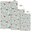 Teddy Bear Nurse Pattern Print Floor Mat-grizzshop