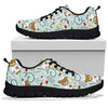 Teddy Bear Nurse Pattern Print Sneaker Shoes For Men Women-grizzshop