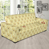 Teddy Bear Pattern Print Sofa Covers-grizzshop