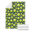 Tennis Ball Pattern Print Blanket-grizzshop