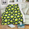 Tennis Ball Pattern Print Blanket-grizzshop