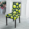 Tennis Ball Pattern Print Chair Cover-grizzshop