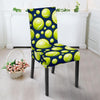 Tennis Ball Pattern Print Chair Cover-grizzshop