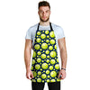 Tennis Ball Pattern Print Men's Apron-grizzshop