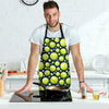 Tennis Ball Pattern Print Men's Apron-grizzshop