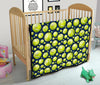 Tennis Ball Pattern Print Quilt-grizzshop