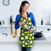 Tennis Ball Pattern Print Women's Apron-grizzshop