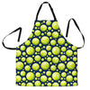 Tennis Ball Pattern Print Women's Apron-grizzshop