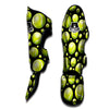 Tennis Balls Print Pattern Muay Thai Shin Guards-grizzshop