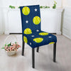 Tennis Pattern Print Chair Cover-grizzshop