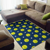 Tennis Pattern Print Floor Mat-grizzshop