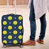 Tennis Pattern Print Luggage Cover Protector-grizzshop