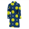 Tennis Pattern Print Men Long Robe-grizzshop