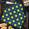 Tennis Pattern Print Men's Apron-grizzshop