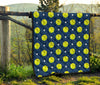 Tennis Pattern Print Quilt-grizzshop