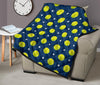 Tennis Pattern Print Quilt-grizzshop